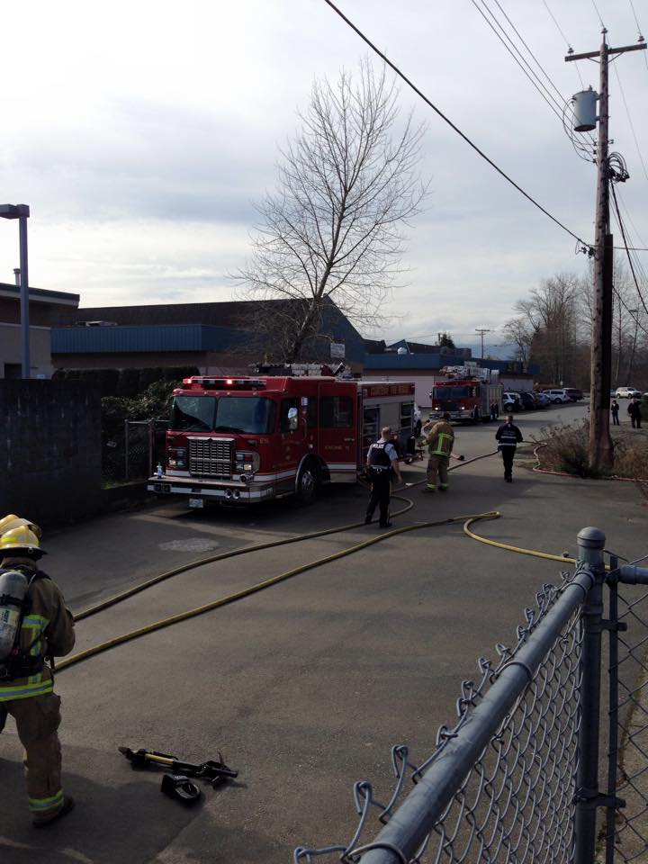 Courtenay Fire Department responds to blaze