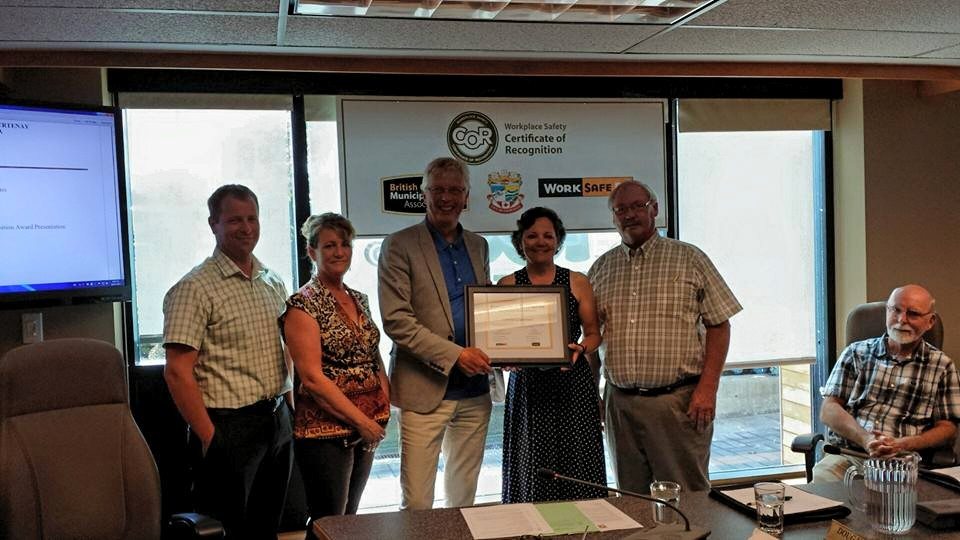 Top marks for City of Courtenay’s safety program