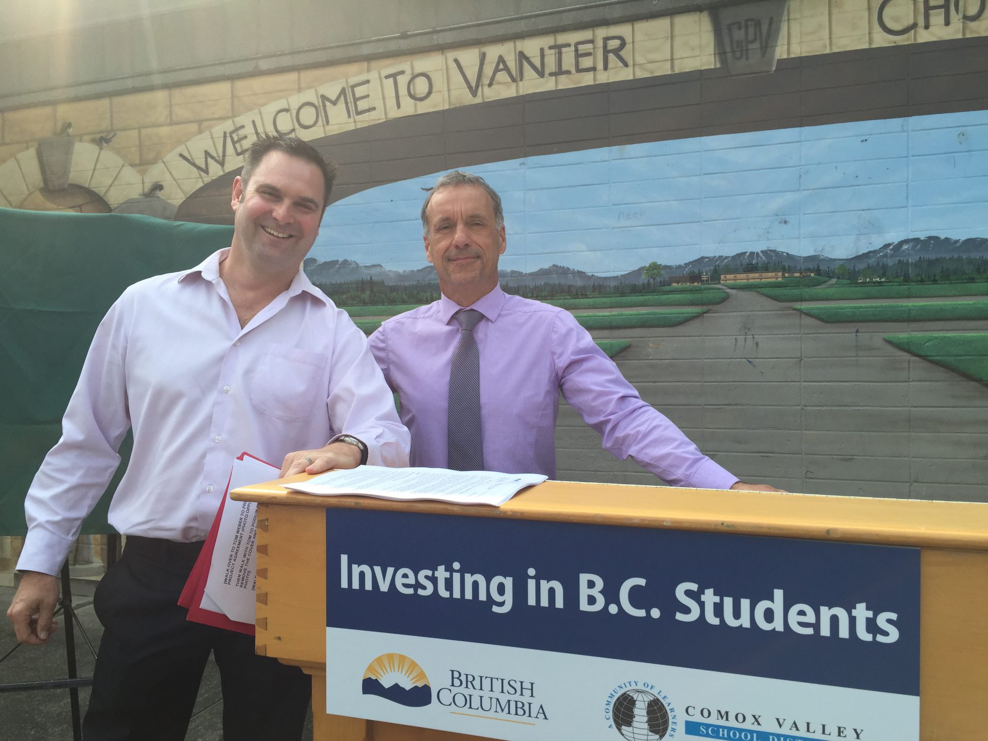 Major Upgrades on the way for GP Vanier Secondary