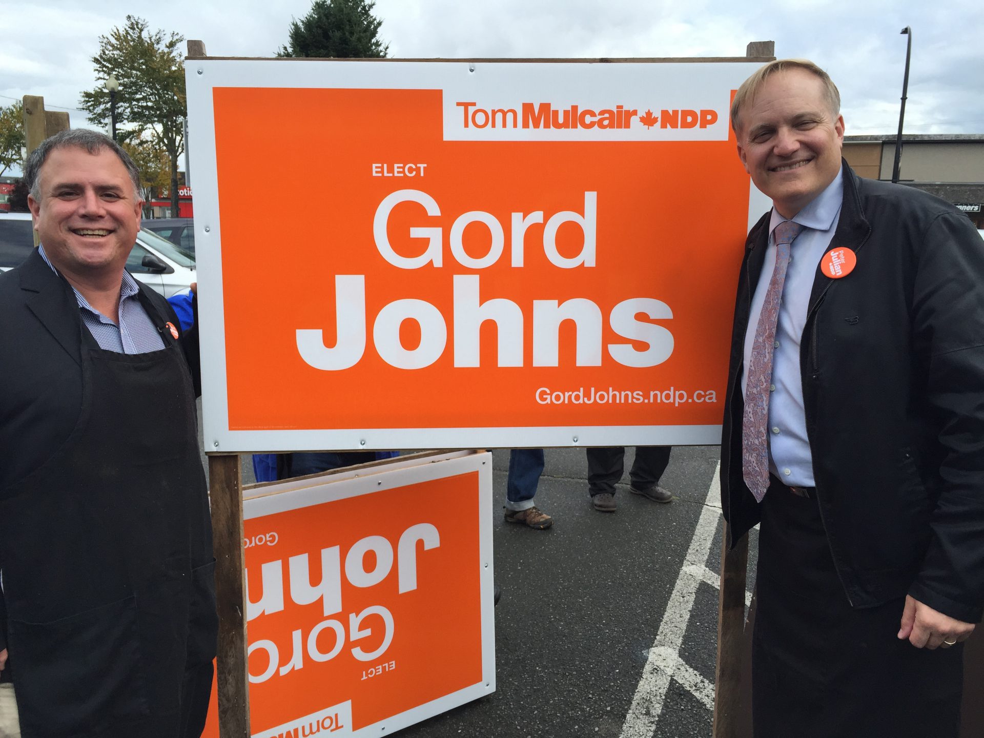 NDP House Leader on hand for Courtenay Campaign Office opening