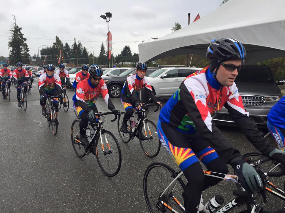 Cops for Cancer Tour de Rock rolls into Comox Valley