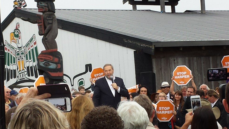Mulcair in the Valley