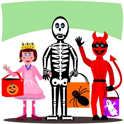 Be visible on Halloween