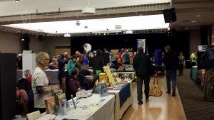 Bazaar at the Filberg Centre as part of the World Community Film Festival