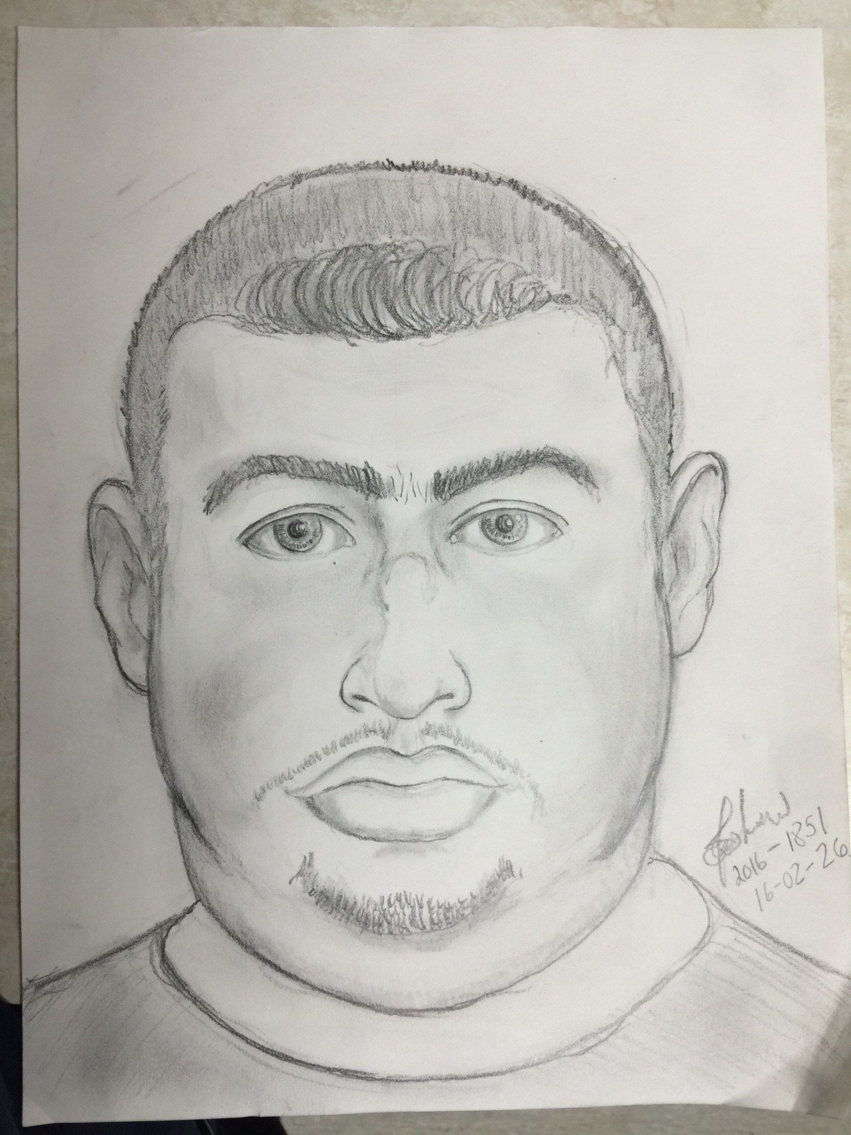 RCMP release sketch of suspect in assault case