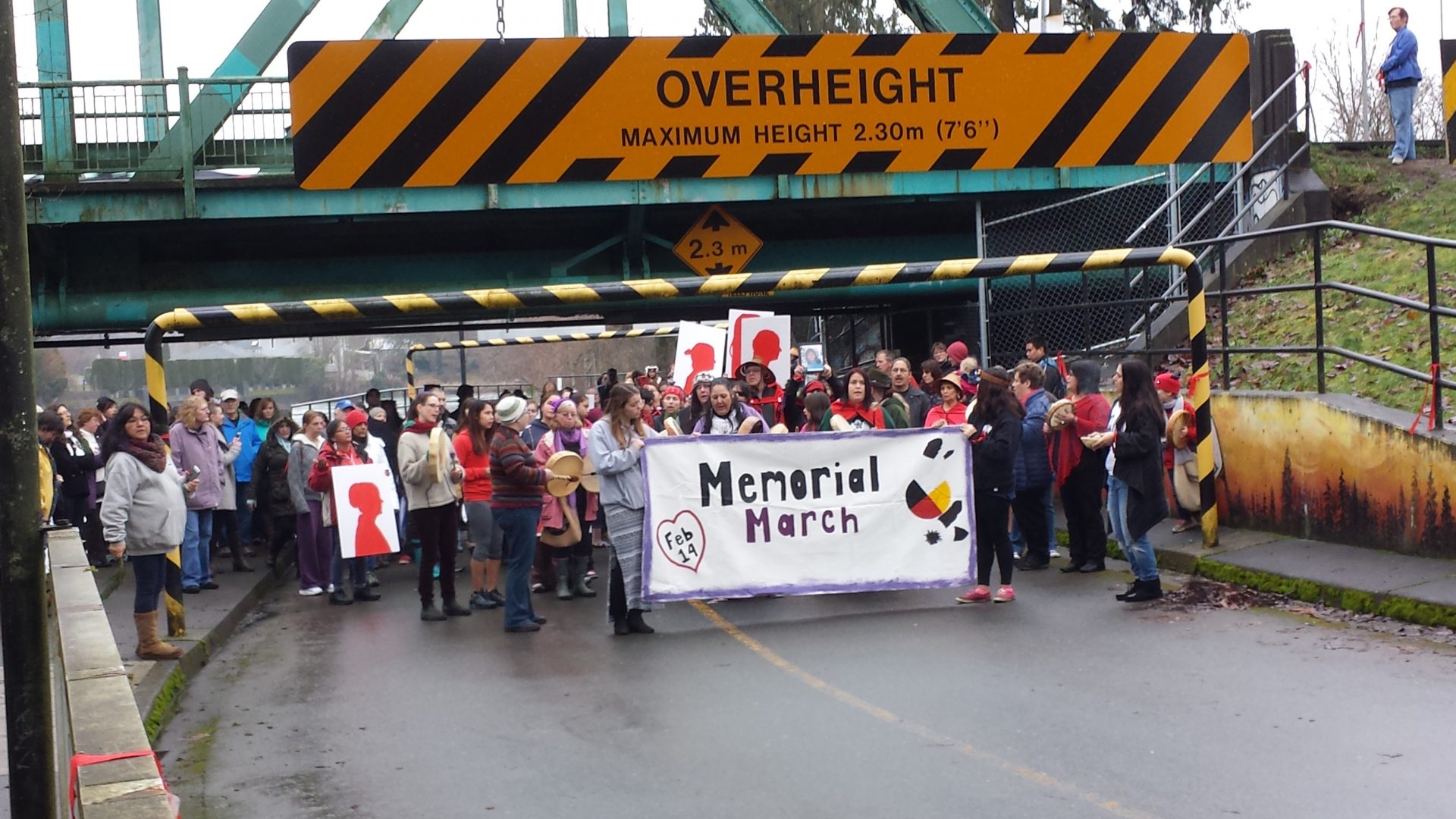 Memorial walk held for missing and murdered indigenous women