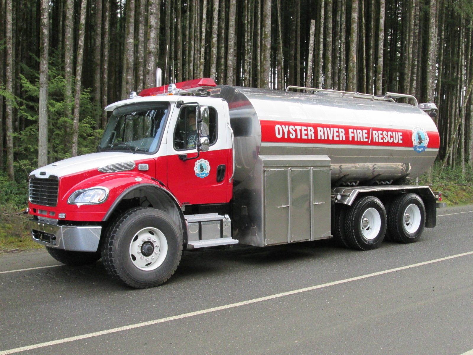 Oyster River crews return from wildfire relief work