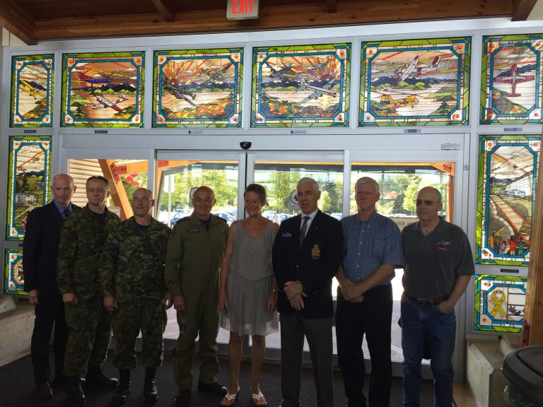 New display at YQQ pays tribute to connection with 19 Wing