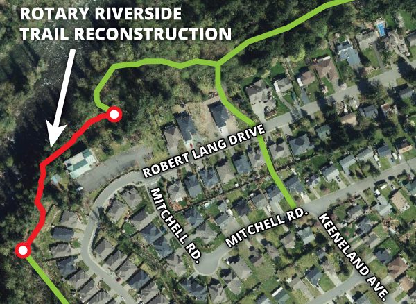 Repairs to be done on Rotary Riverside Trail