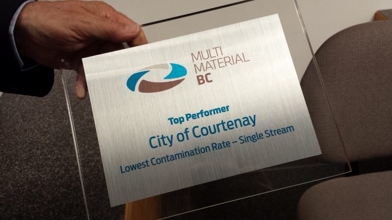 City of Courtenay wins award at UBCM