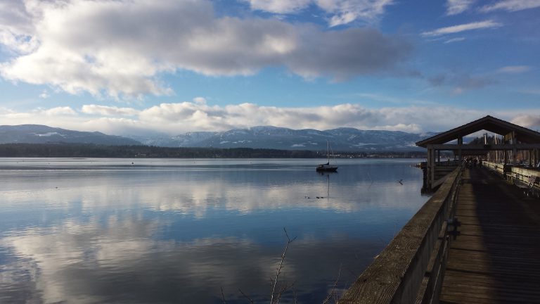 Boat sinks in Comox after taking on too much snow