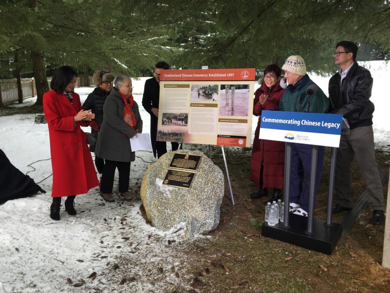 Monument to recognize Chinese Community in Cumberland