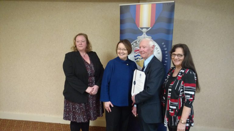 Campbell River man awarded Medal of Good Citizenship