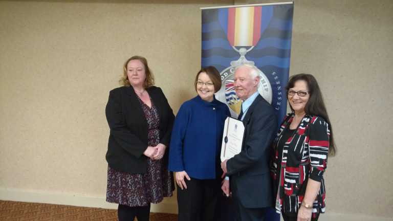 Campbell River Resident Receives Medal of Good Citizenship