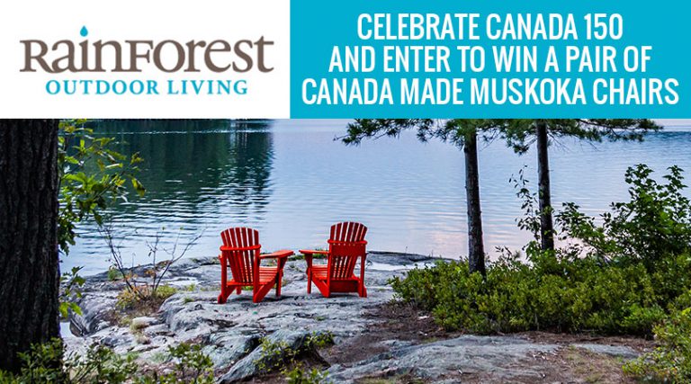 Rainforest Outdoor Living’s Celebrate Canada Sweepstakes