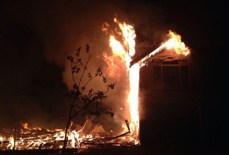 Crews Knock Down House Fire in Oyster River