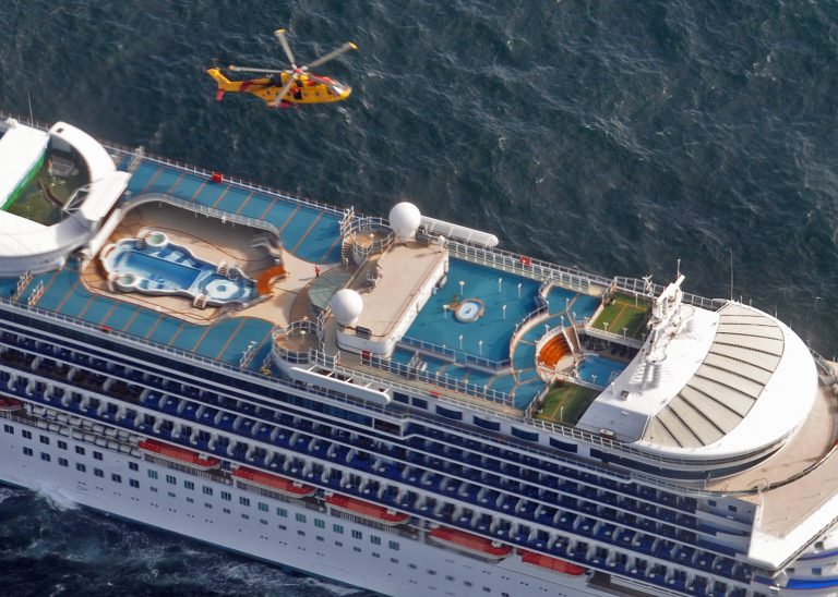 Cruise Ship Worker Rescued by 442 Squadron