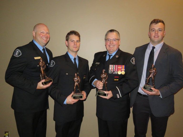 Comox Firefighters Honoured for their Service