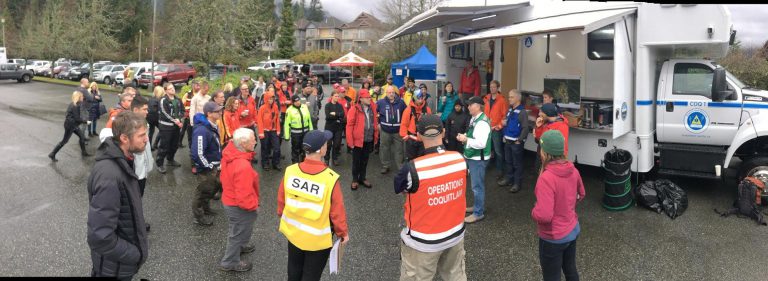 Comox Valley SAR assist in Coquitlam rescue