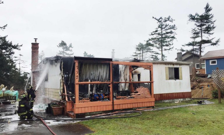 Pets missing after Comox structure fire
