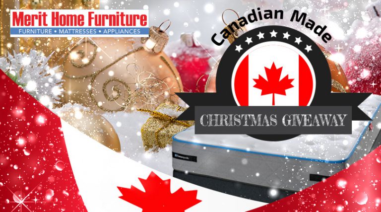 The Canadian Made Christmas Giveaway | Courtesy of Merit Home Furniture
