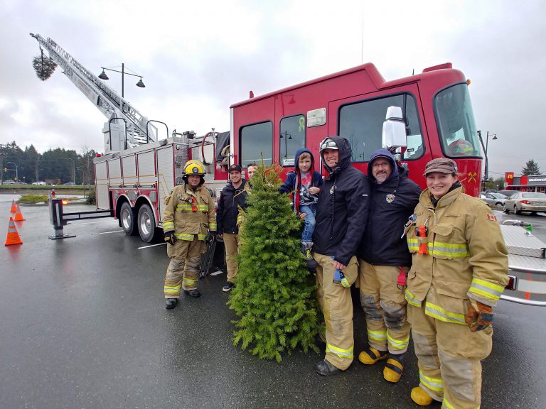 Tree chippings a success for local fire departments