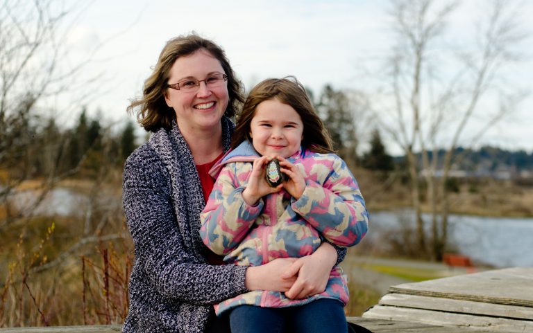 Mother-daughter team hiding “Kindness Rocks” around Comox Valley