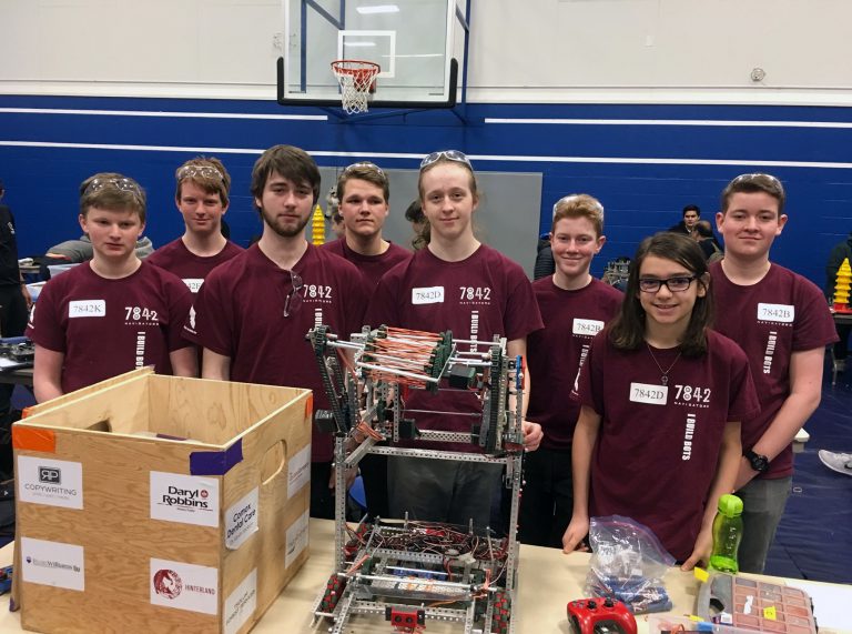 Two NIDES robotics teams off to world championships