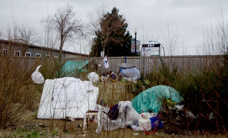 ‘We’re not hurting anybody’: Homeless camp resident