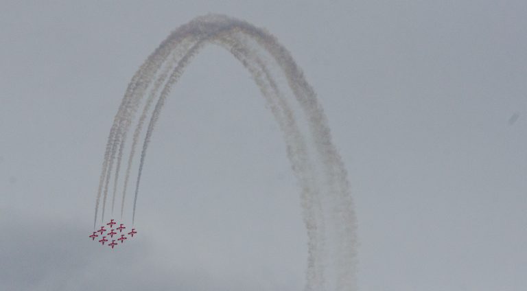 Snowbirds practice times released by airport