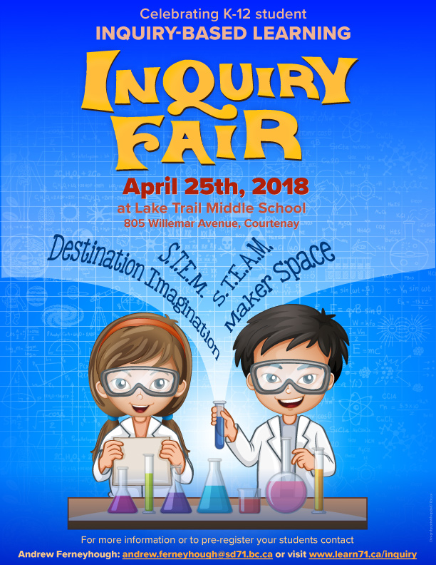SD71 presents Inquiry Fair on Wednesday