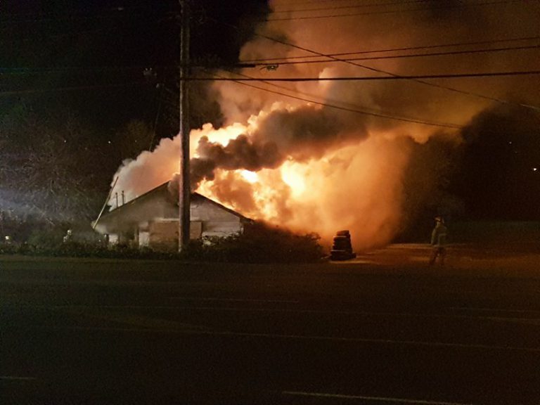 No injuries after vacant building burns along Cliffe Avenue