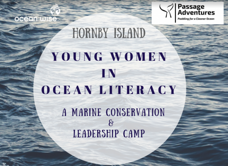 Hornby Island marine education camp available for female high school students