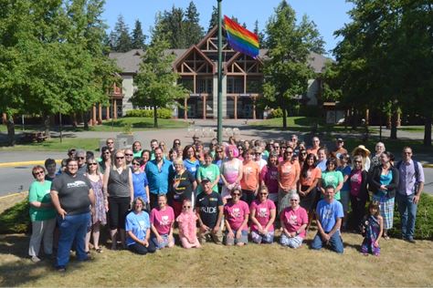 Flag raising at NIC Comox Valley supports LGBTQ  community