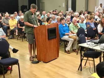 Opposition continues to bottled water operation