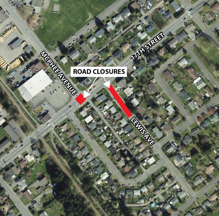 17th Street intersections closed for repaving Wednesday
