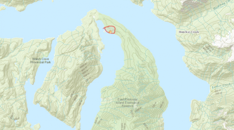 Wildfire service explains why East Redonda Island allowed to burn