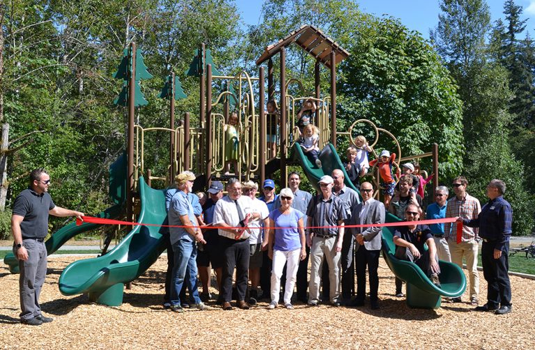 New playground at Puntledge Park marks official opening