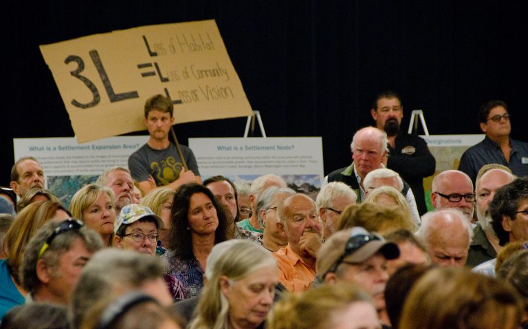 Open house draws supporters, questions for 3L development near Stotan Falls