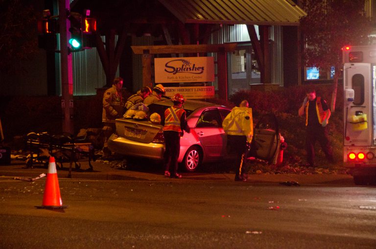 Two taken to hospital after 29th Street crash