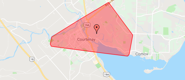 UPDATE: Hydro crews restore lost power in Courtenay