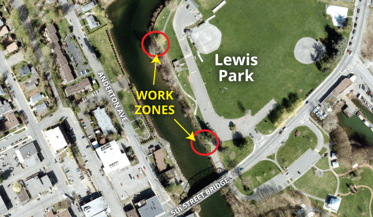 Lewis Park river stairs to be replaced