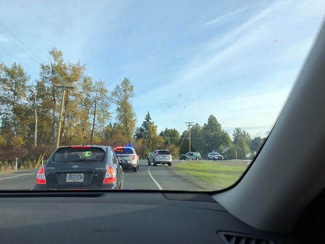Courtenay crash sends two to hospital