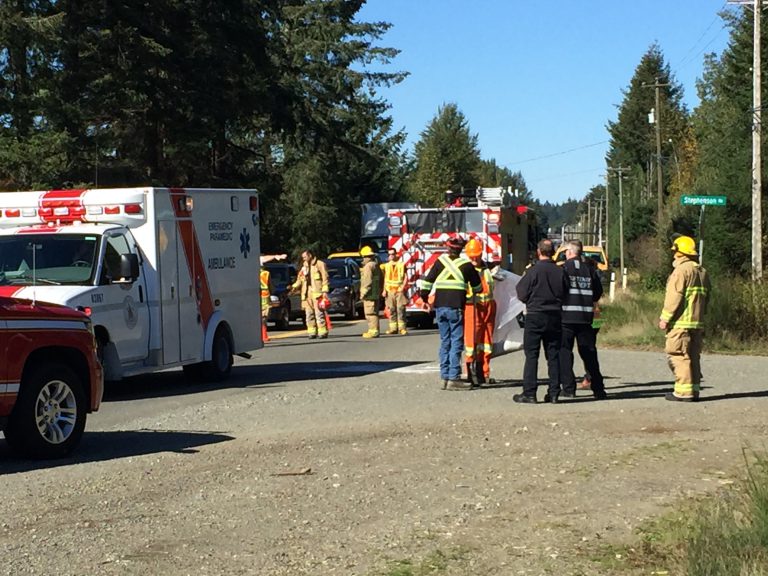 Postal van driver ticketed after motorcyclist sent to hospital
