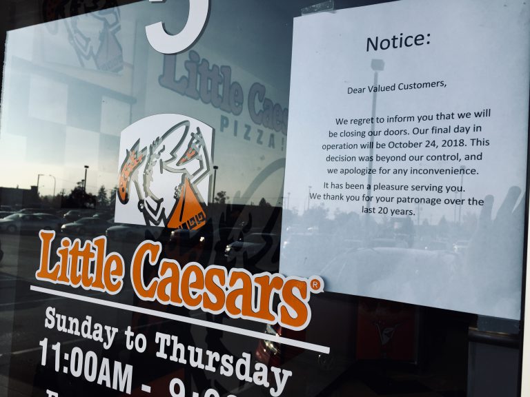 Little Caesars closing after 20 years
