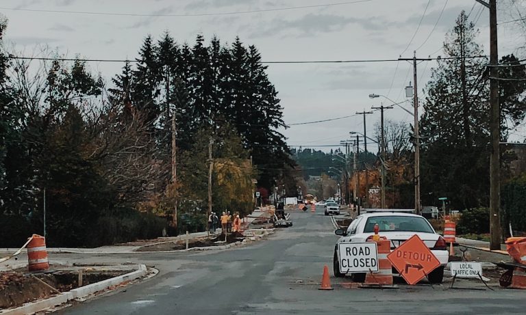 5th Street officially re-opened, four-way at 6th and Fitzgerald removed