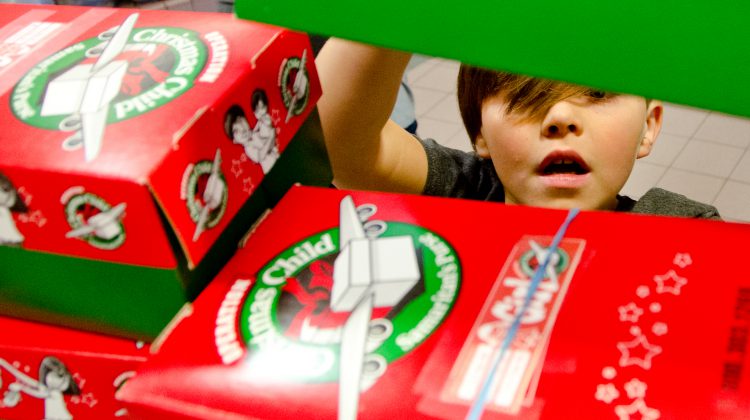 Saturday deadline to submit a shoebox through Operation Christmas Child 