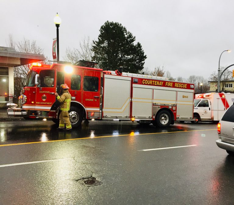 Pedestrian struck by vehicle at 5th and Cliffe