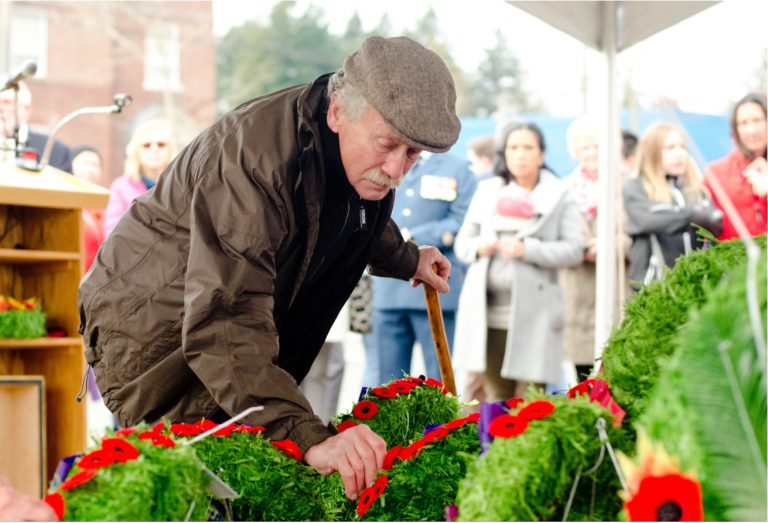 Courtenay marks Remembrance Day