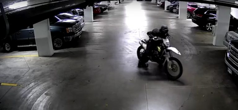 Police release video of Riverstone motorbike theft